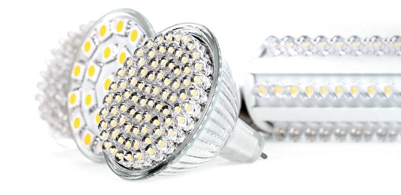 Many LED light bulbs